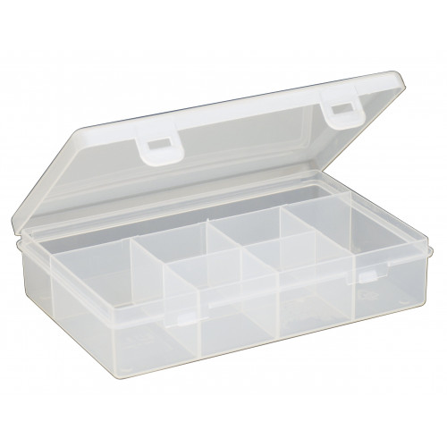 Scatola organizer portaminuterie con 7 scomparti fissi - Modello Class 10