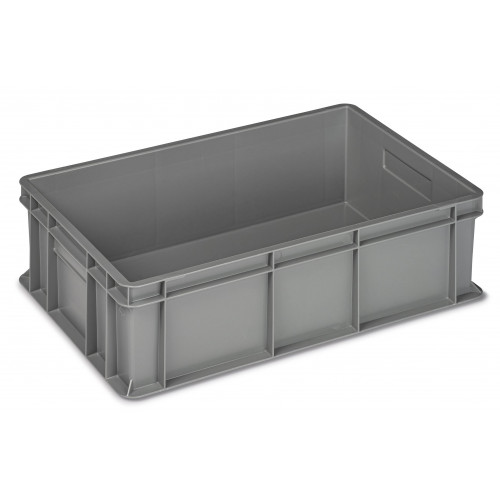 Cassa serie Europa 60x40 - H 17 cm - colore grigio - per uso industriale 